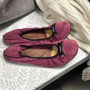 Prada women’s rehab ballet slippers - Purple Suede - size 37 (6.5)
